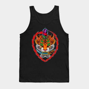 Galactic Tiger Diety Tank Top
